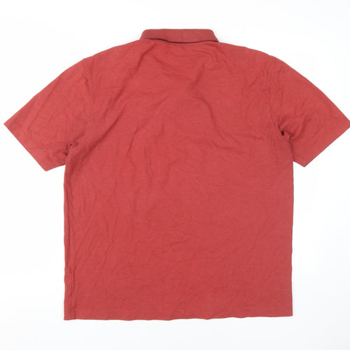 Concepts by Claiborne Men's Red Polo Shirt - L