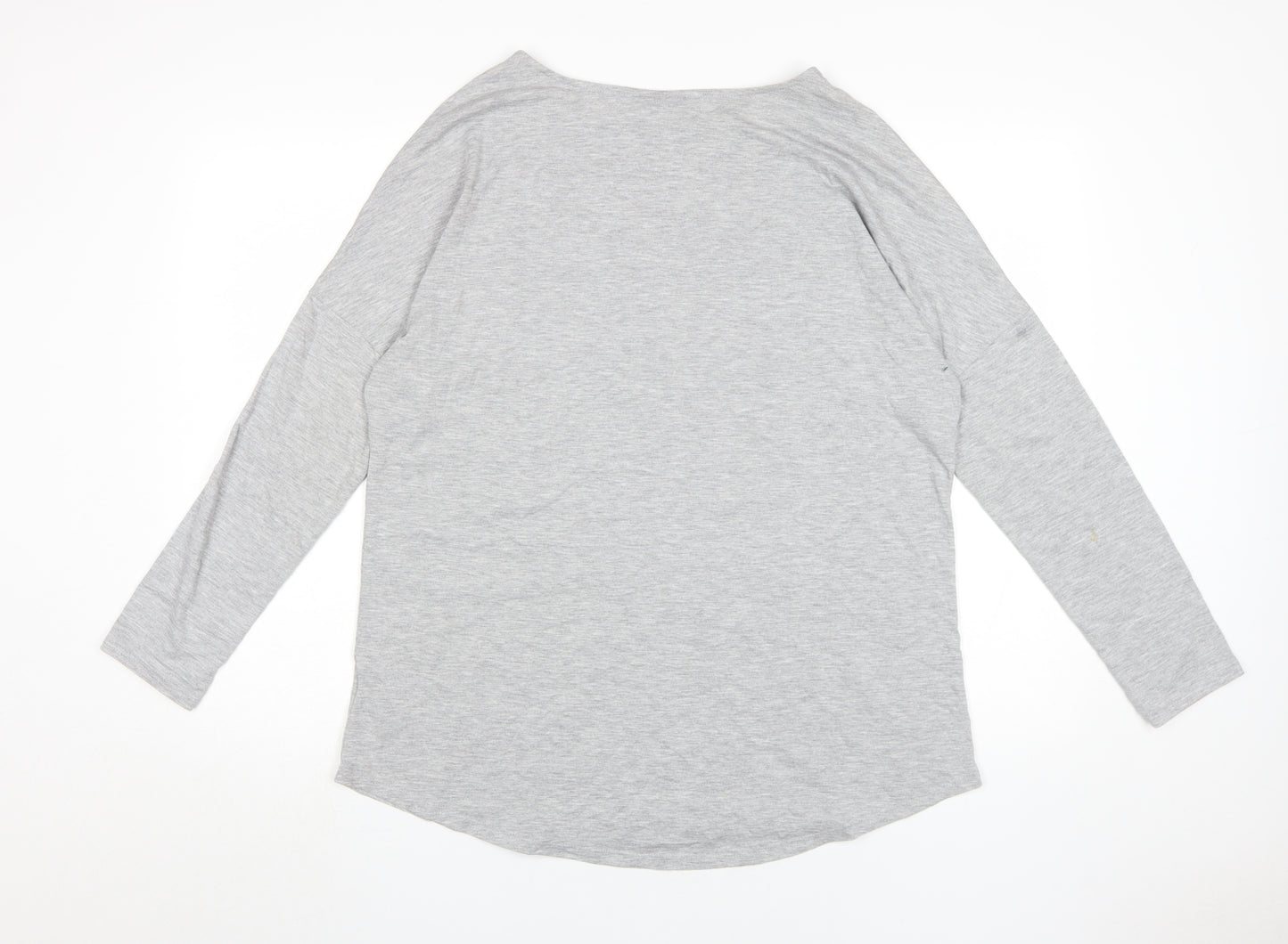 Wallis Women's Grey Animal Print Heart T-Shirt