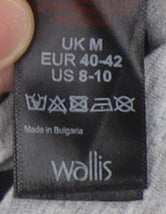 Wallis Women's Grey Animal Print Heart T-Shirt