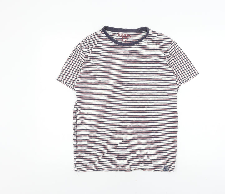 Joules Women's Multicoloured Striped T-Shirt Size S