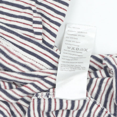 Joules Women's Multicoloured Striped T-Shirt Size S
