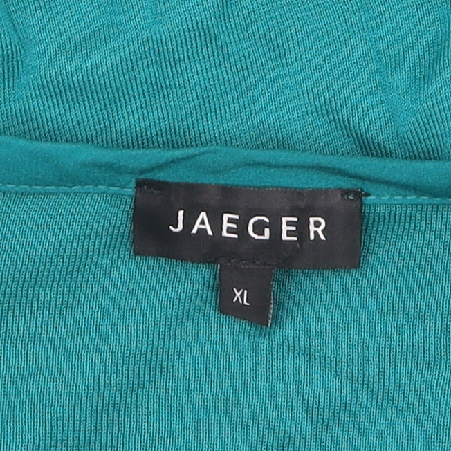 Jaeger Women’s Green V-Neck T-Shirt XL