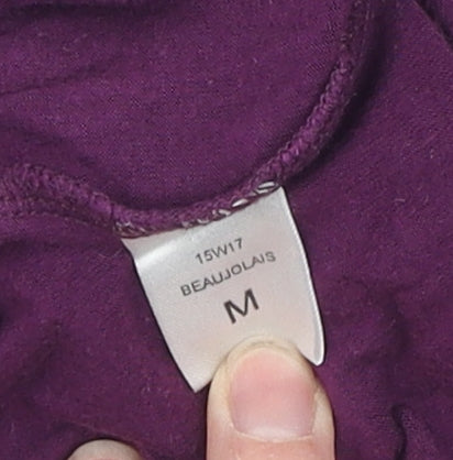 Long Tall Sally Women's Purple High Neck Top Size M