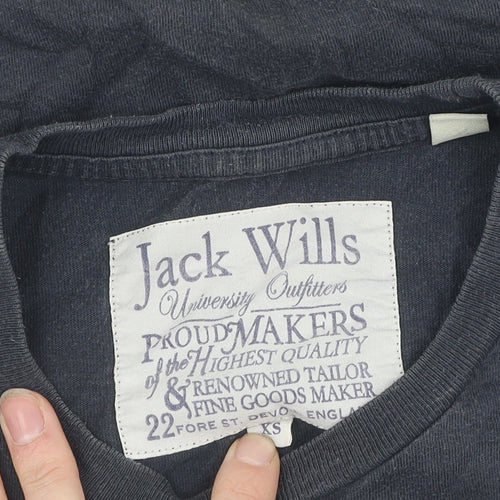 Jack Wills Black XS Men's Graphic T-Shirt