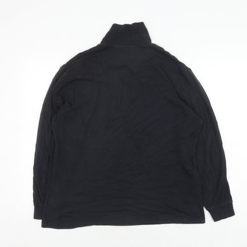 Confidence Golf Men's Black M Pullover High Neck Jumper