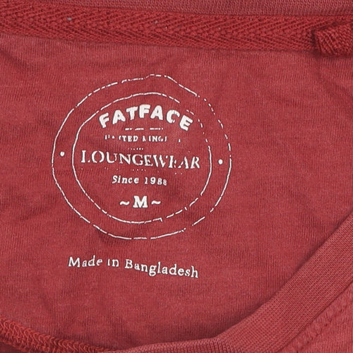 FatFace Men's Red Short Sleeve T-Shirt - M