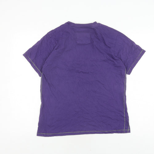 South Shore Men's Purple Graphic T-Shirt, Size S