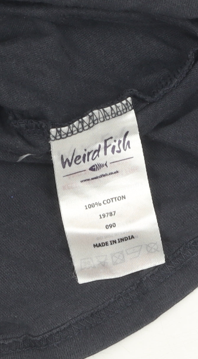 Weird Fish Men's Black 4XL Doctor Who Graphic T-Shirt