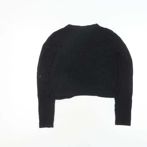 Threadbare Women's Black Long Sleeve Top, Size 10