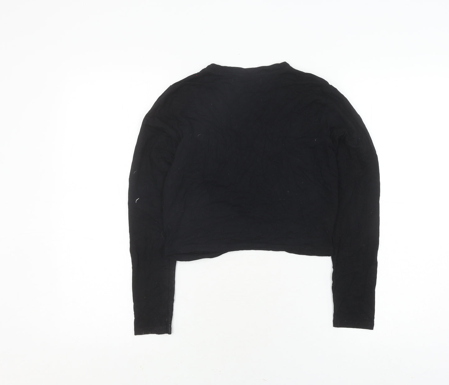 Threadbare Women's Black Long Sleeve Top, Size 10