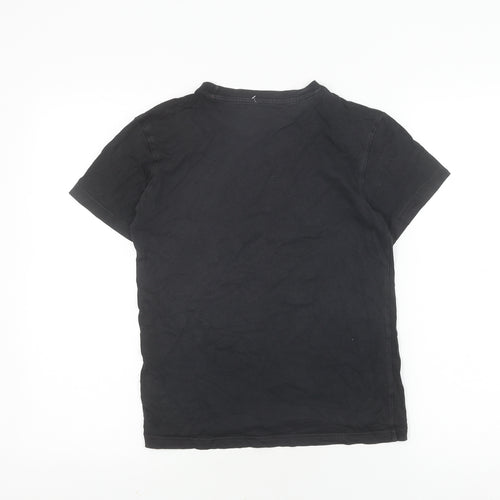 Adidas Unisex Black M Basic T-Shirt Lightweight