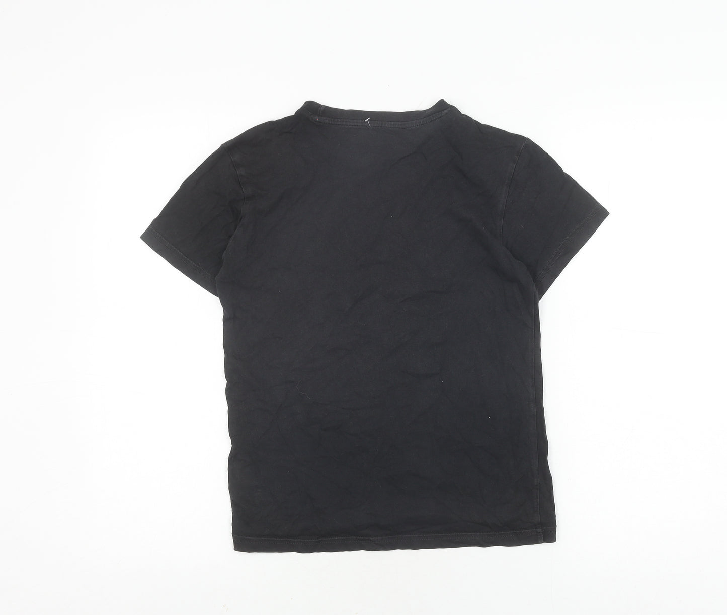 Adidas Unisex Black M Basic T-Shirt Lightweight