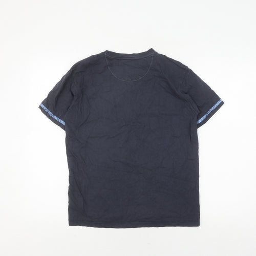 St. George by Duffer Boys Black T-Shirt 11-12 Years Casual Graphic
