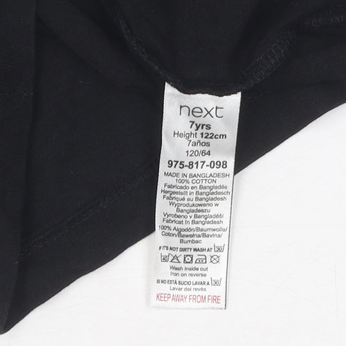 Next Boys Black PlayStation Pullover Hoodie 7 Years