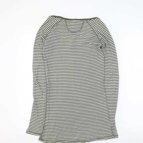 Jack Wills Womens Striped Top Size 8 Green White