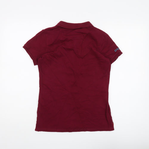 Dublin Unisex Red Polo Shirt S Short Sleeve Casual