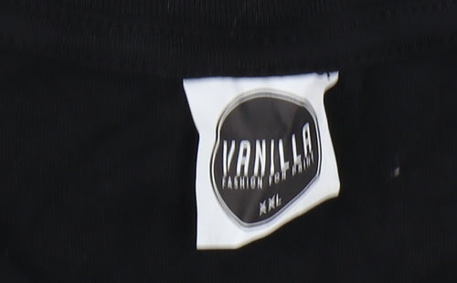 Vanilla Men's XL Black Halloween Graphic T-Shirt