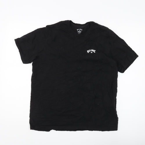Billabong Men’s Black Medium T-Shirt, Short Sleeve, Logo