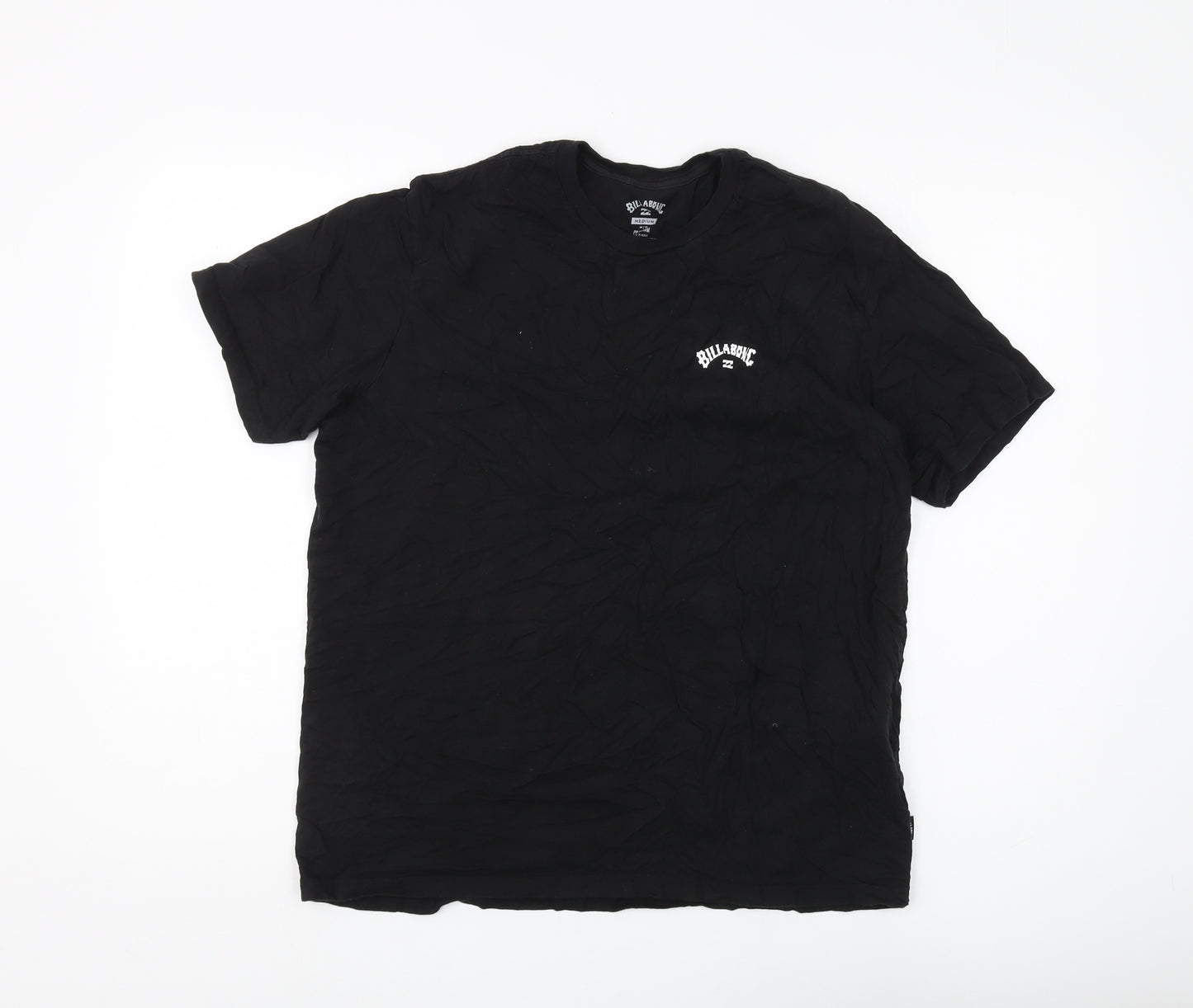 Billabong Men’s Black Medium T-Shirt, Short Sleeve, Logo