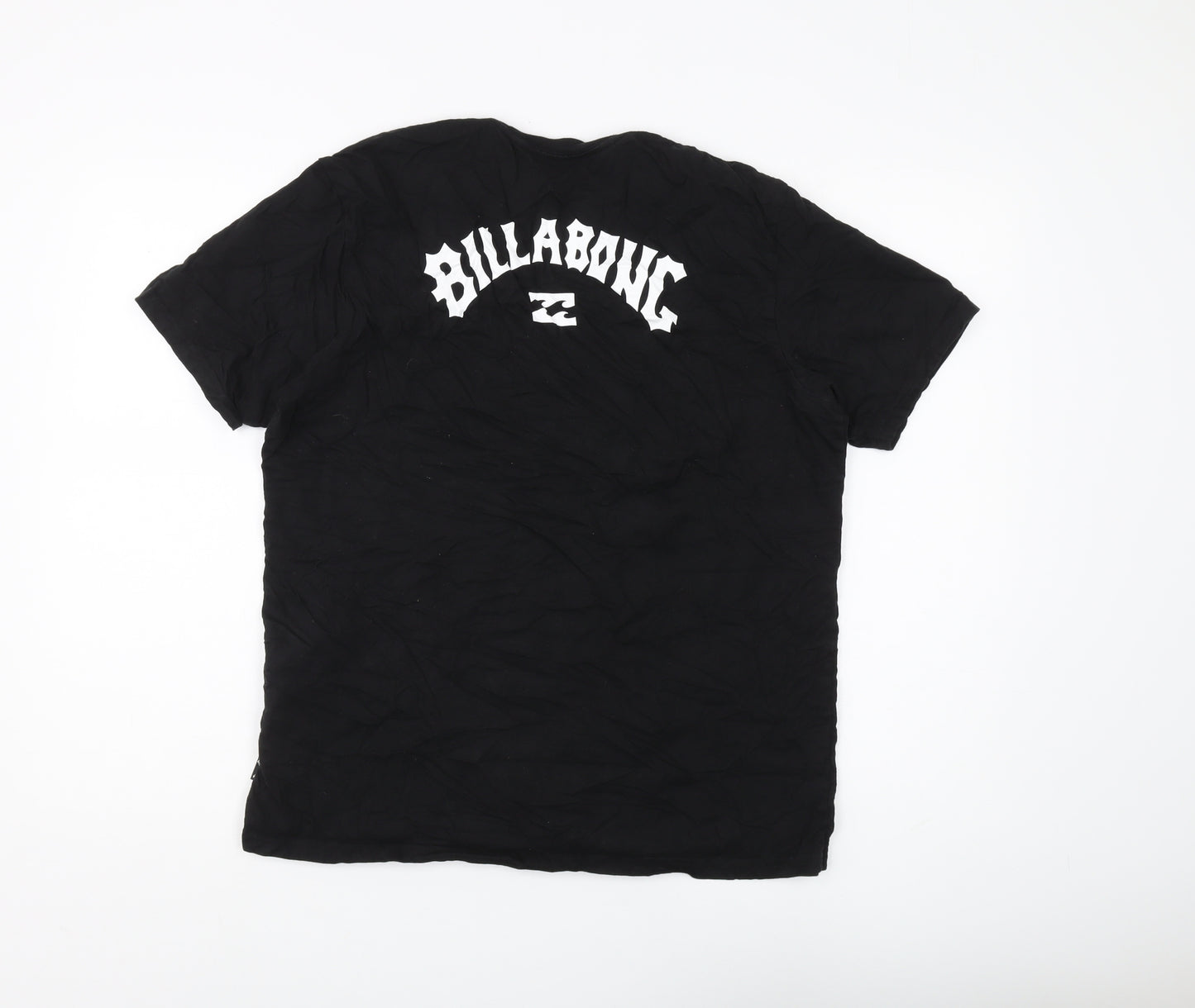 Billabong Men’s Black Medium T-Shirt, Short Sleeve, Logo