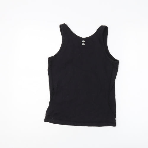 Nike Women's Black Tank Top S, Moisture Wicking, Activewear