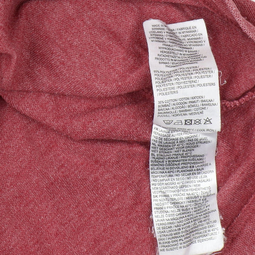 Slazenger Men's Red Polo Shirt L, Casual Comfort