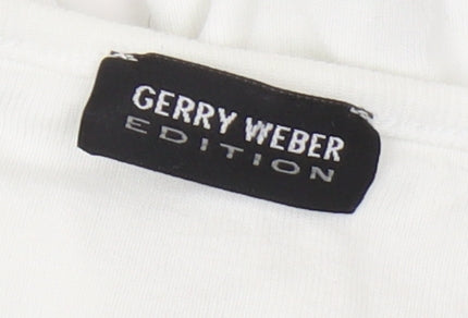 Gerry Weber Women's Multicoloured Floral T-Shirt Size 16