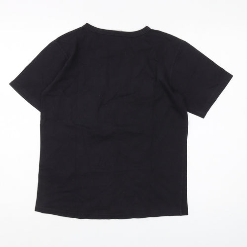 Disney Women's Black Detona Ralph T-Shirt Size 12