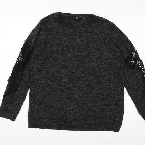 Dorothy Perkins Women's Black Knit Pullover Jumper