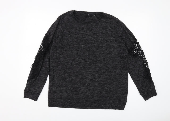 Dorothy Perkins Women's Black Knit Pullover Jumper