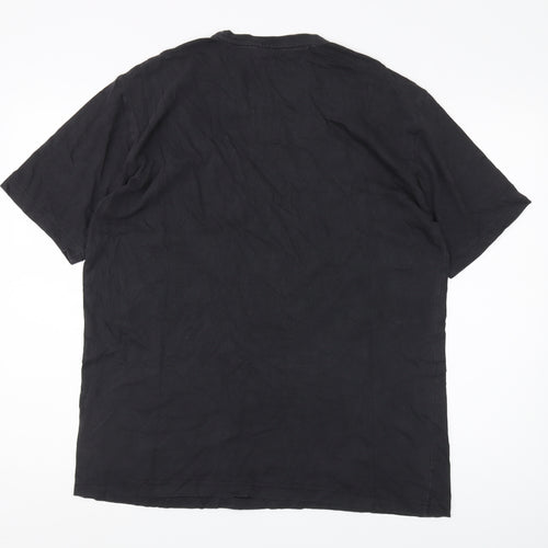 Boss Men's Black Short Sleeve Crew Neck T-Shirt L