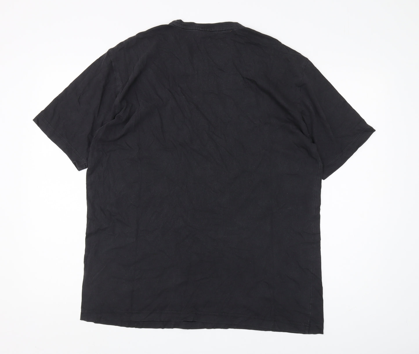 Boss Men's Black Short Sleeve Crew Neck T-Shirt L