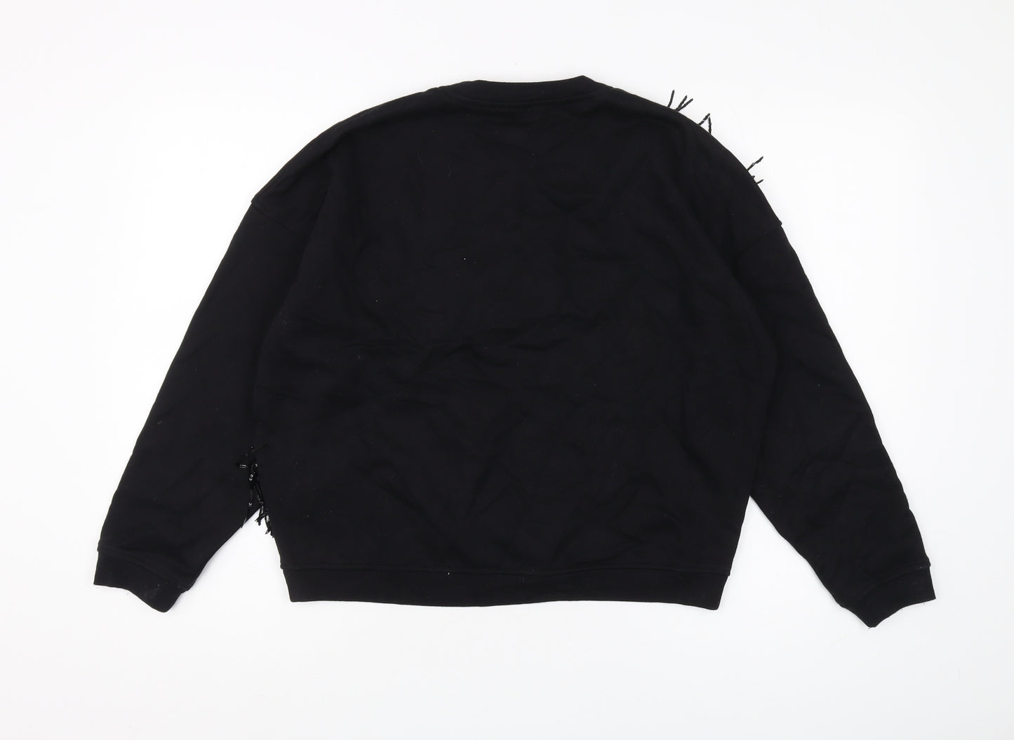 River Island Women's Black XS Pullover Sweatshirt