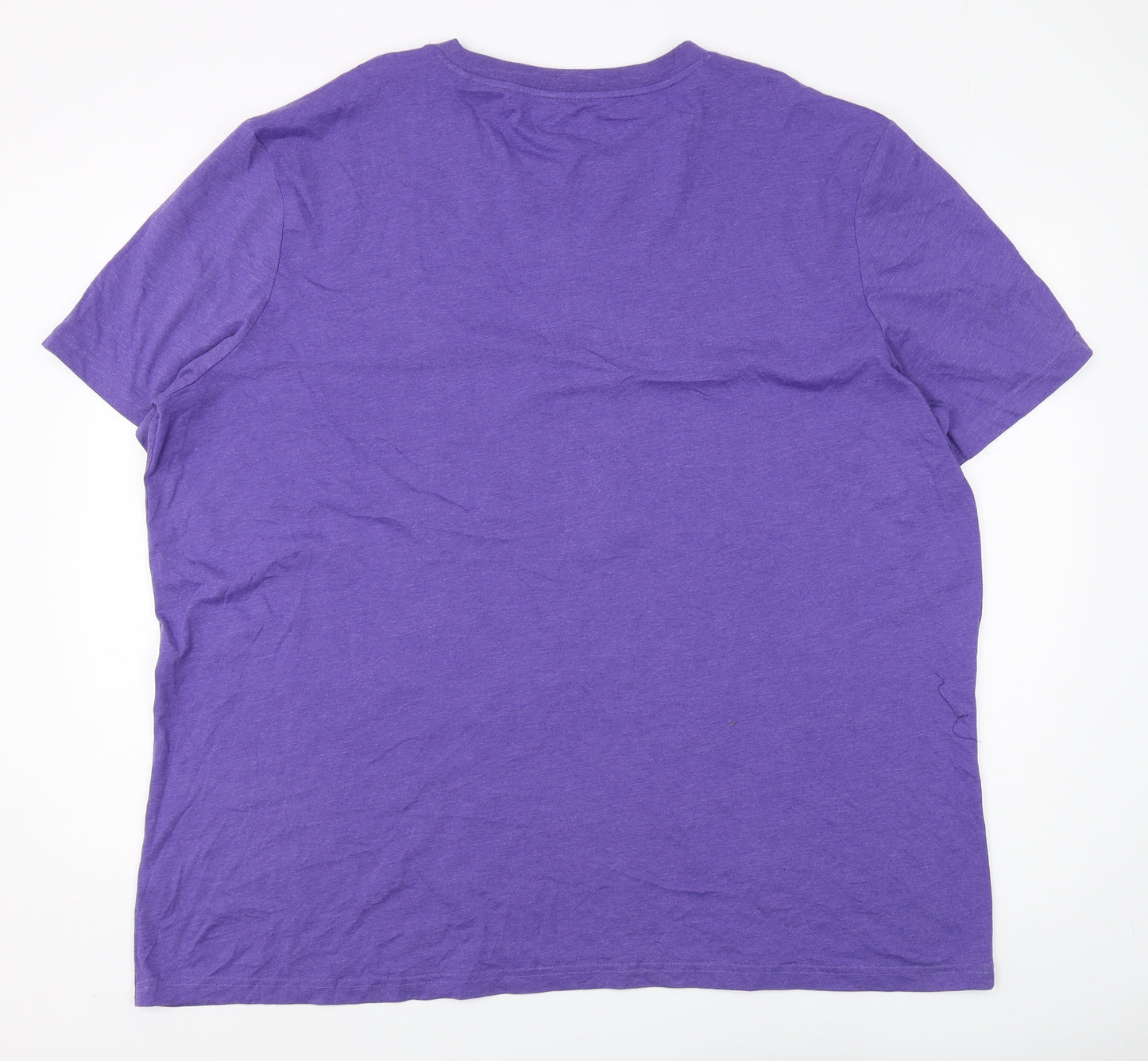 Pepsi Men's Purple 3XL Retro Graphic T-Shirt