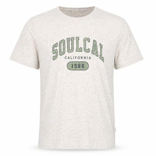 SoulCal & Co Men’s Beige 2XL Graphic T-Shirt