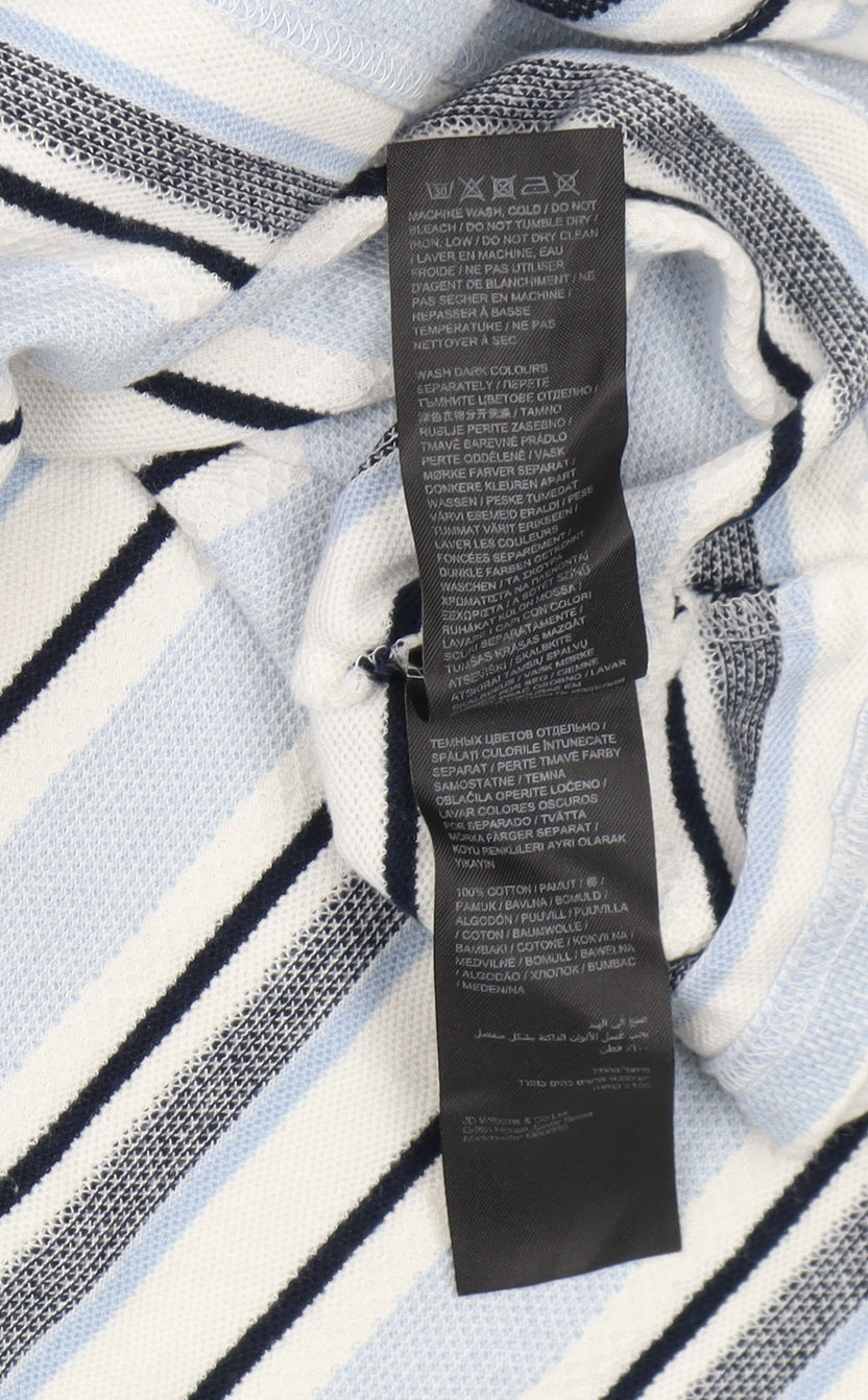 Jacamo Men's Blue Striped 3XL T-Shirt