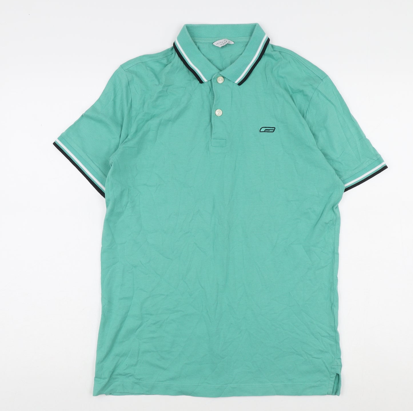 Jack & Jones Men’s Green M Polo Shirt