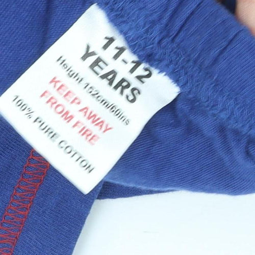 Boys Blue Team GB Straight Trousers 11-12 Years