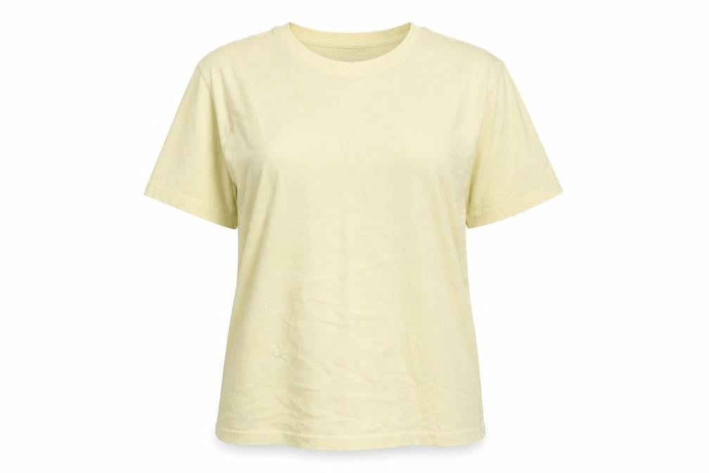 L.L. Bean Women's Beige M Basic Cotton T-Shirt