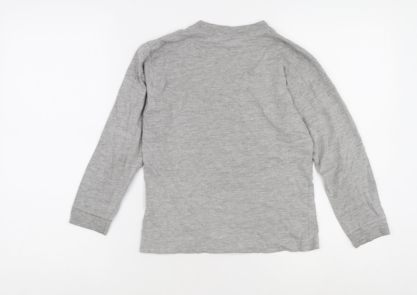 Levi's Boys Grey Logo Graphic Long Sleeve T-Shirt 11-12 Years