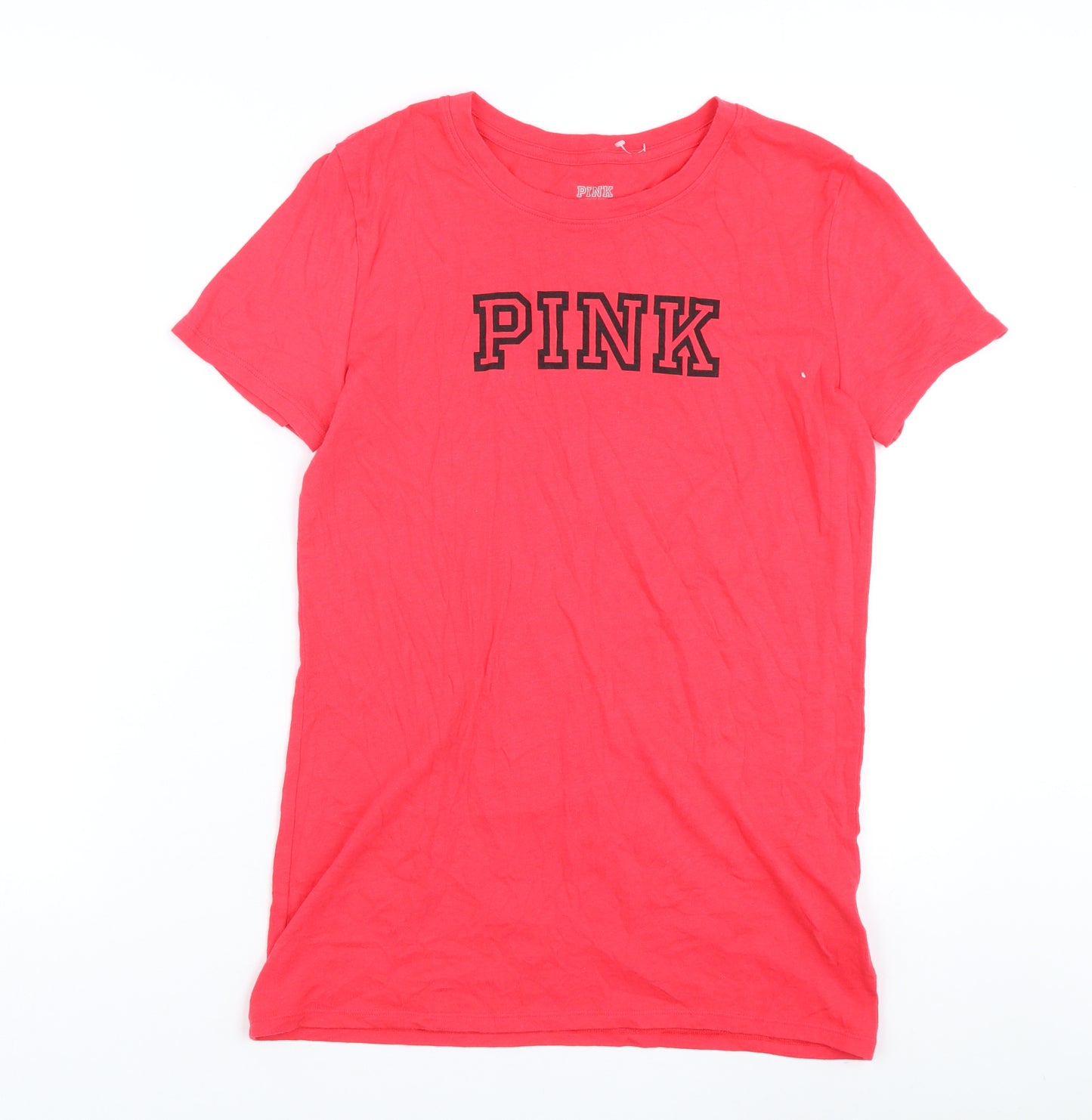 Victoria's Secret PINK Women's XS Pink Basic T-Shirt