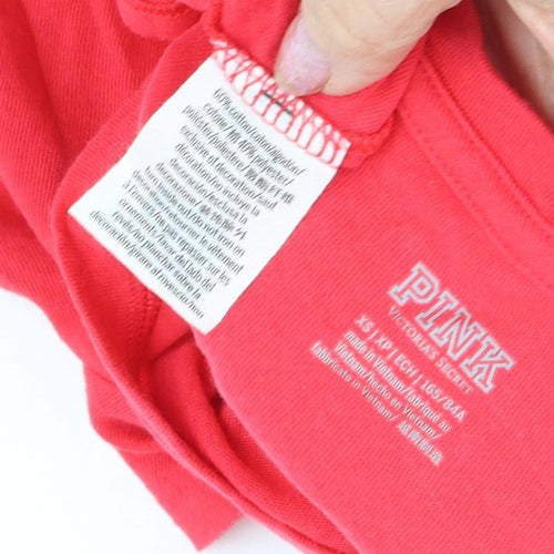Victoria's Secret PINK Women's XS Pink Basic T-Shirt