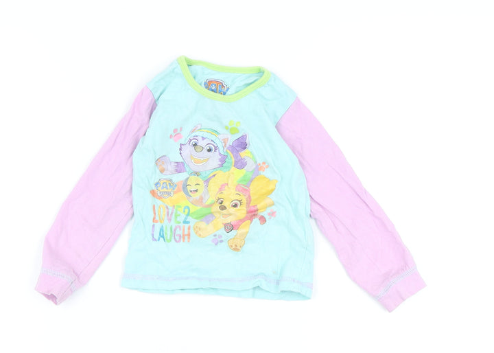 PAW Patrol Girls Multicoloured Long Sleeve T-Shirt, Size 2-3 Years