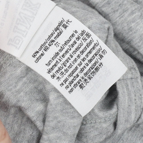 Victoria's Secret PINK Women's Grey L Tank Top Casual