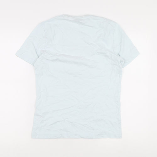 Original Penguin Men's Blue Graphic Print T-Shirt Size S