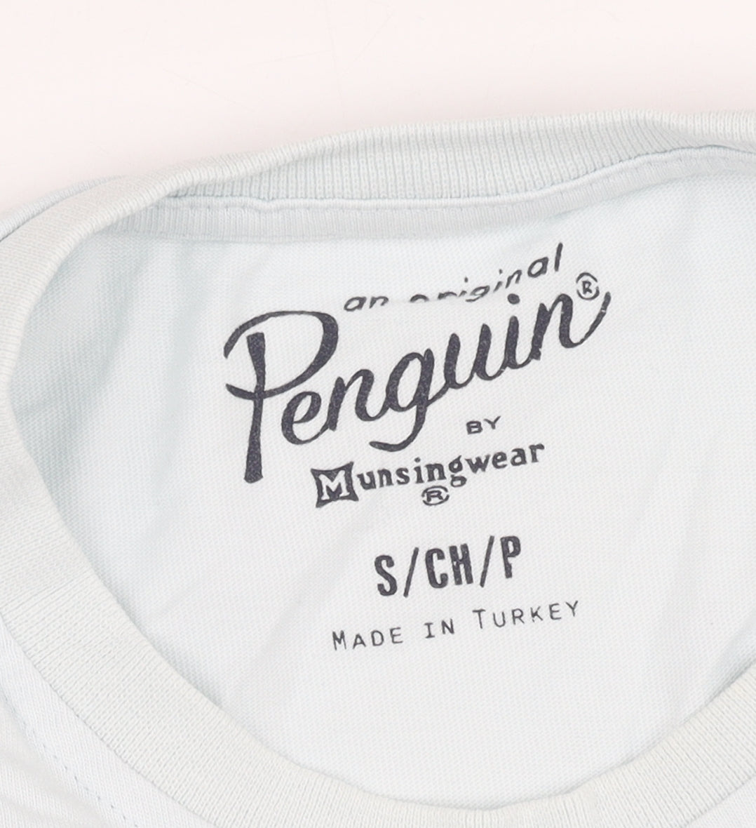 Original Penguin Men's Blue Graphic Print T-Shirt Size S