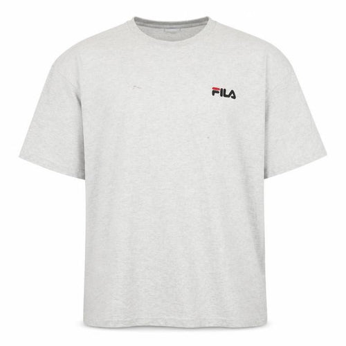 FILA Men's Grey XL Cotton Logo T-Shirt