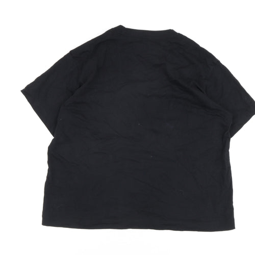 Uniqlo Black Pokemon Anime Crew Neck T-Shirt, M