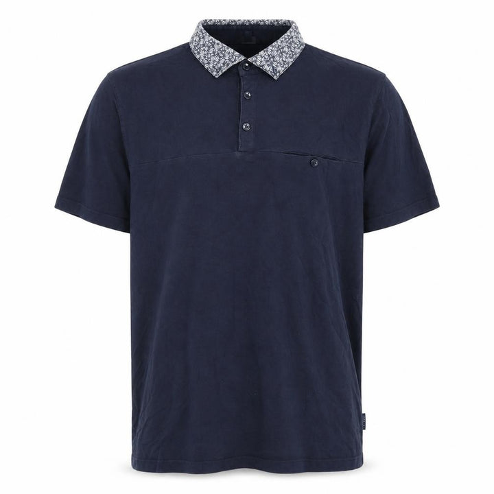 Ted Baker Men's Blue Polo, Size 6, Short Sleeve Classic