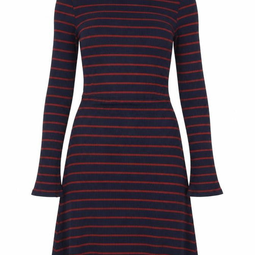 Mango Women's Striped T-Shirt Dress Size 8